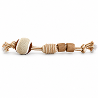 PAW Toys - Kávéfa rágóka - Csomós golyós bot
