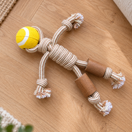 PAW Toys - Kávéfa rágójáték - Köteles labda
