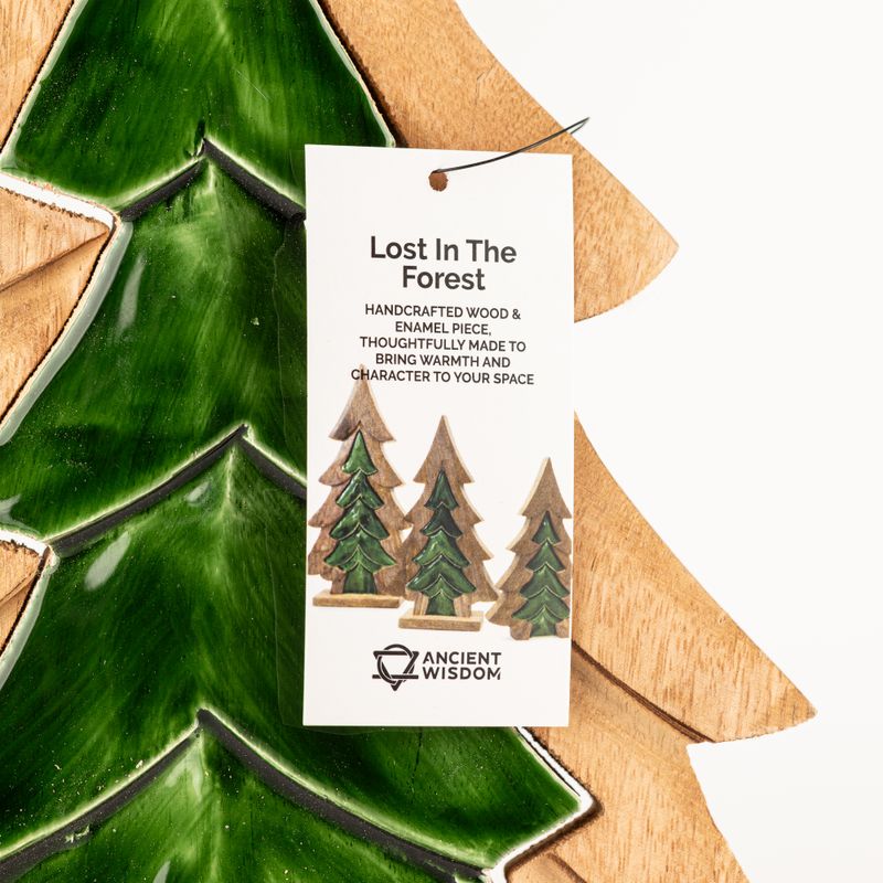Lost in the Forest - 3D nagy fa (39,5x24x2,5 cm)