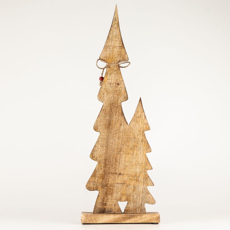Lost in the Forest - Nagy - Iker zománcozott fák - (45x15x2.5cm)