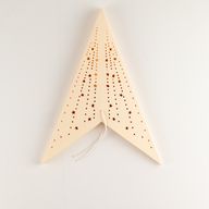 Csillaglámpa - Nyugodt krém - Hétágú - 60cm