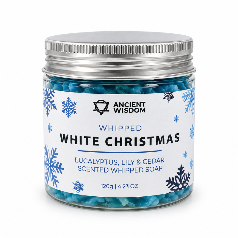 White Christmas tejszínhab állagú szappan 120g
