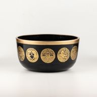 Fekete Zodiákus tálak - 3 darabos szett - 15cm 19cm 20cm