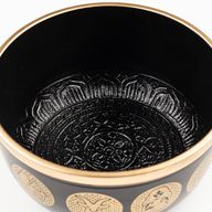 Fekete Zodiákus tálak - 3 darabos szett - 15cm 19cm 20cm