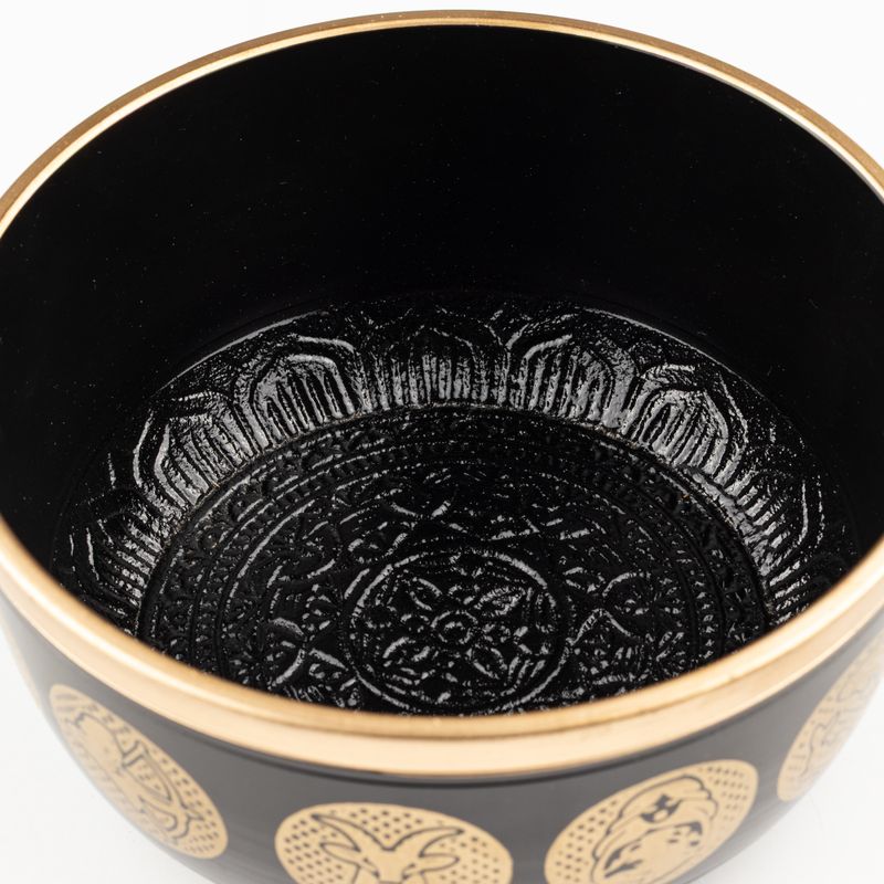Fekete Zodiákus tálak - 3 darabos szett - 15cm 19cm 20cm