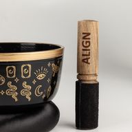 ALIGN - Fekete hangtál készlet - 15x7.5cm