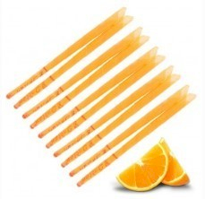10x Illatosított Fülgyertya - Édes Narancs