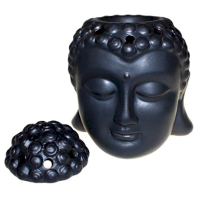 4x Buddha Feje Aroma Lámpa- Fekete