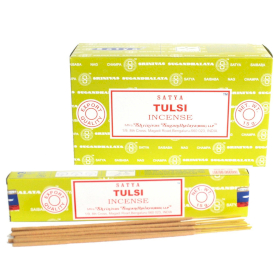 12x Satya Füstölőpálcika 15g - Tulsi