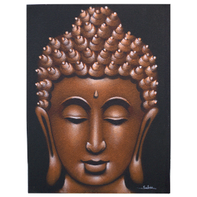 Buddha Festmény - Réz Homok