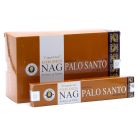 12x 15g Golden Nag Füstölőpálcikák- Palo Santo