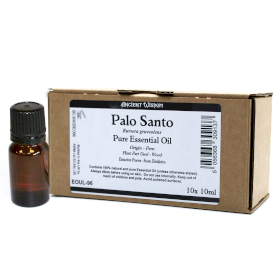 10x 10ml Palo Santo Illóolaj-ETIKETT NÉLKÜL