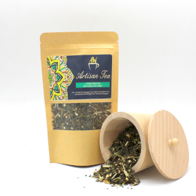 3x Öko Klasszikus Zöld Tea Citrommal és Gyömbérrel 50 g