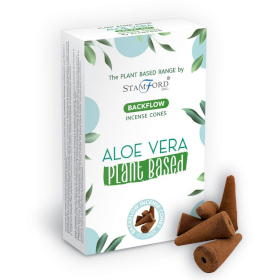 6x Növényi Alapú Folyékony Füst Füstölőkúpok - Aloe Vera