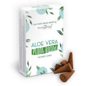 6x Növényi Alapú Füstölőkúpok - Aloe Vera