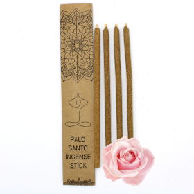 3x Palo Santo Nagy Füstölő - Rózsa