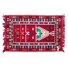 Kilim Szőnyeg 125x80 cm - Piros