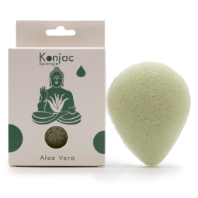 6x Csepp Alakú Konjac Szivacs - Aloe Vera - Ápoló