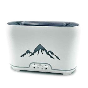 Himalája Aroma Diffúzor - USB - Távirányítóval - Lángoló hatás
