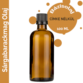 10x Sárgabarackmag  Bázisolaj- 100ml - Címke Nélkül