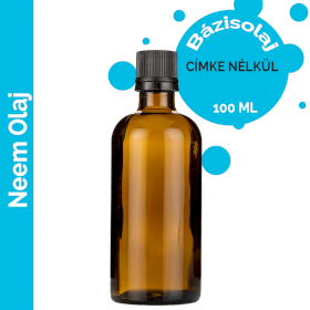 10x Neem Bázisolaj- 100ml - Címke Nélkül