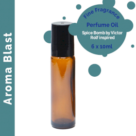 6x Aroma Blast Finom Parfümolaj Roll-On 10ml -címke nélkül