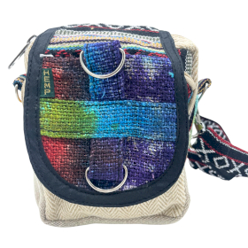 Batik Mintás Kender Crossbody Táska