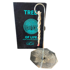Kötél Füstölő Készlet Tartóval - Az Élet Fája