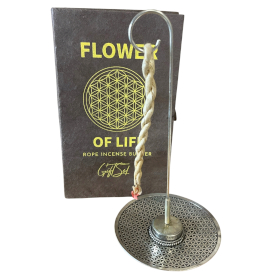 Kötél Füstölő Készlet Tartóval - Az Élet Virága