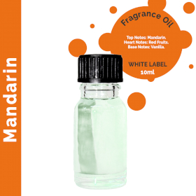 10x 10ml Mandarin Illatolaj-ETIKETT NÉLKÜL