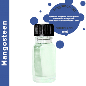 10x 10ml Mangosteen Illatolajl 10ml -ETIKETT NÉLKÜL