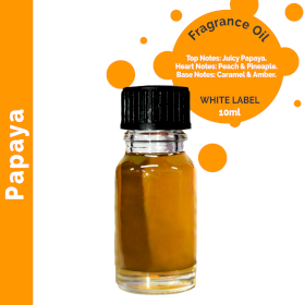 10x 10ml Papaya Illatolajl 10ml -ETIKETT NÉLKÜL