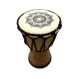 Kézműves Djembe Dob - 15cm