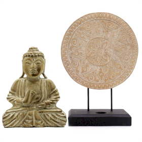 Buddha Feng Shui Együttes - Klasszikus Mandala - Natúr