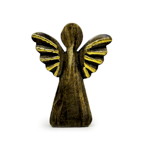 6x Nagy Mangófa Angyal  - Arany Dekor  - 19cm