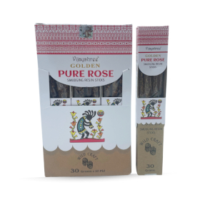 12x 30g Golden Rózsa Gyanta Füstölő
