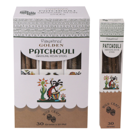 12x 30g Golden Pacsuli Gyanta Füstölő