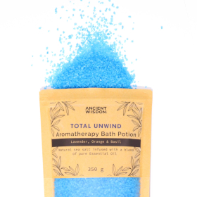 5x Aromaterápiás Fürdősó Papír Csomagolásban 350g - Relax
