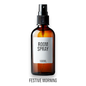 12x Ünnepi Reggel Szobaparfüm 100ml - címke nélkül