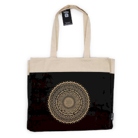 Nagy Táska (38x15x43cm) Csokoládé Kőmosott 14oz - Chakra