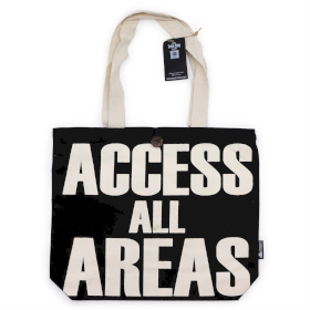 Ikonikus Táska - ACCESS ALL AREAS - 10oz (36x43x10cm)