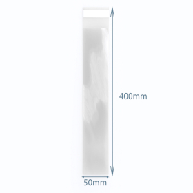 500x Polipropilén Tasak 400x50mm -Füstölőpálcikákhoz-Zárható