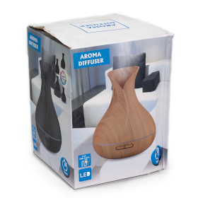 Pálma Aroma Diffúzor - Repedezett Hatás - USB - Színváltós - Időzítővel