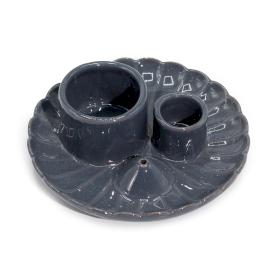 Palo Santo fa, füstölő köteg és pálcika tartó- Lótusz - Szürke