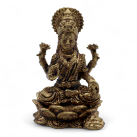 12x Sárgaréz figura- Laxmi (11gms)  - 30mm