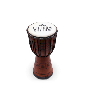 Közepes Pro Djembe Dob -Freedom Rhythm - 40cm (18cm átmérő)
