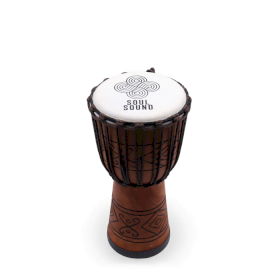 Közepes Pro Djembe Dob - Soul Sound - 40cm (18cm átmérő)