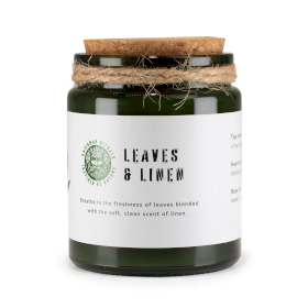 Szójagyertya fa kanóccal - Levelek