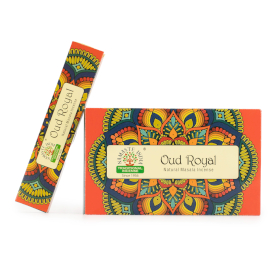 12x Namaste Mandala Masala Füstölő - Oud Royal