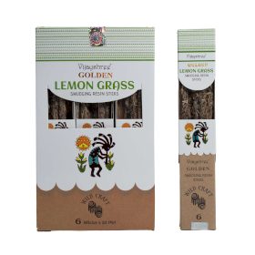 12x 30g Golden Citromfű Gyanta Füstölő